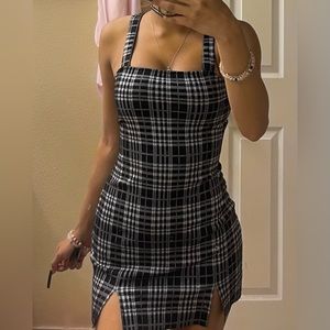 Plaid dress